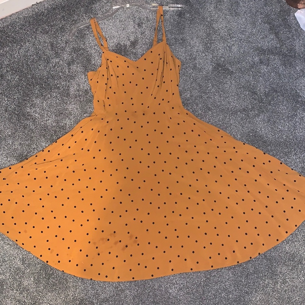 Yellow Polka Dot Dress